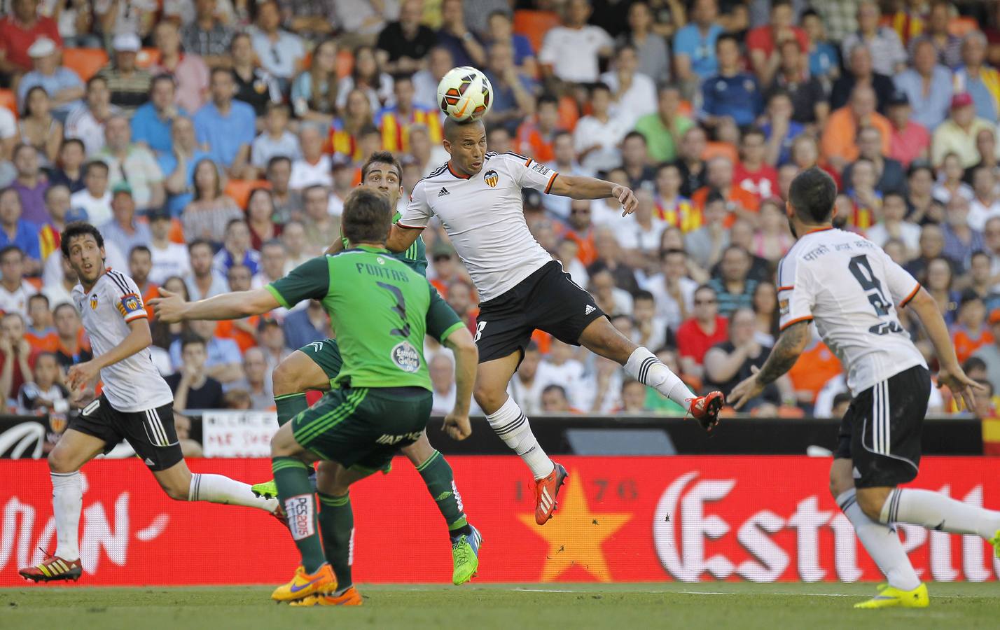 El Valencia-Celta en imágenes