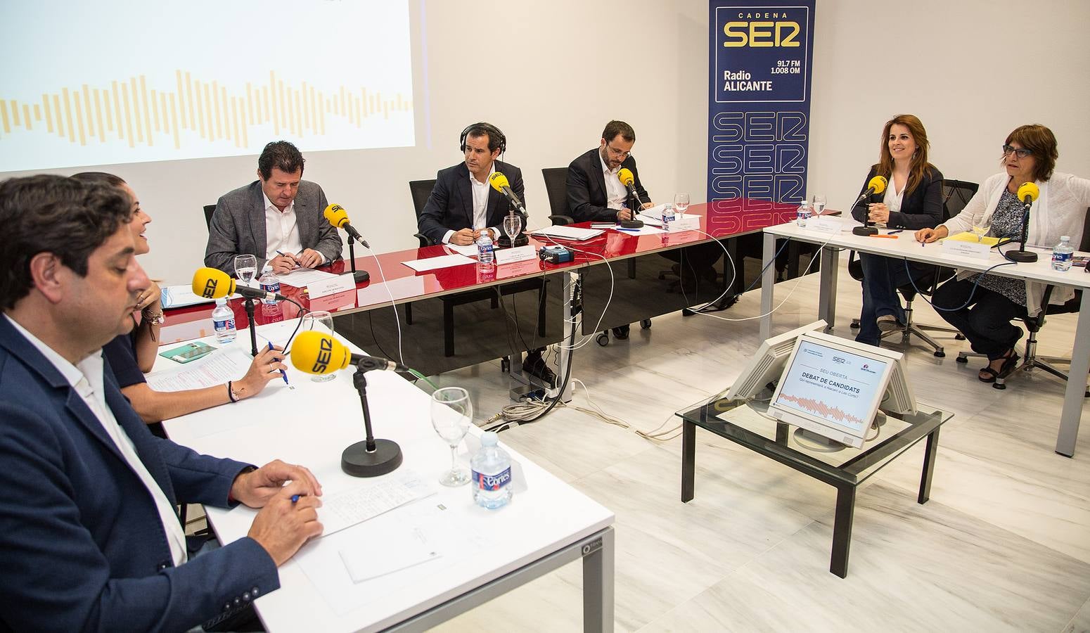 Debate de candidatos a Les Corts por la provincia de Alicante