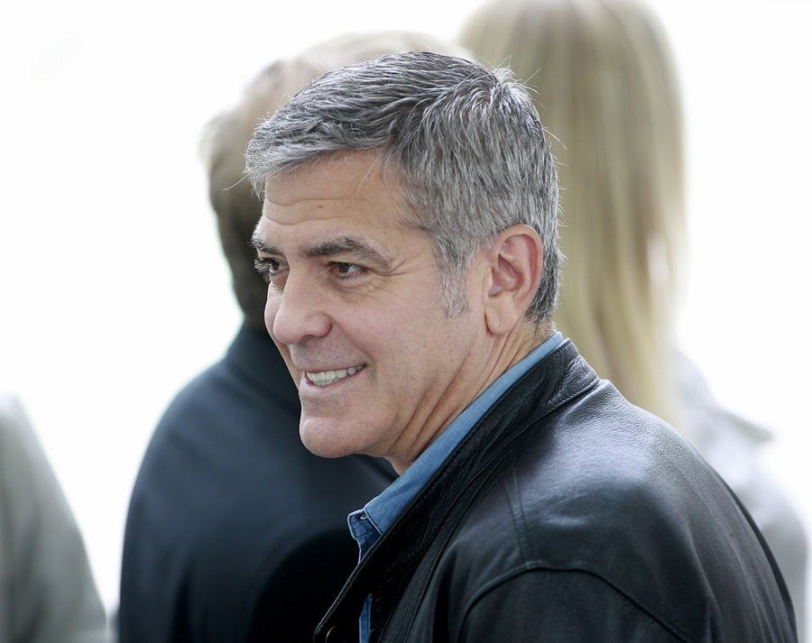 Las mejores imágenes de George Clooney en Valencia