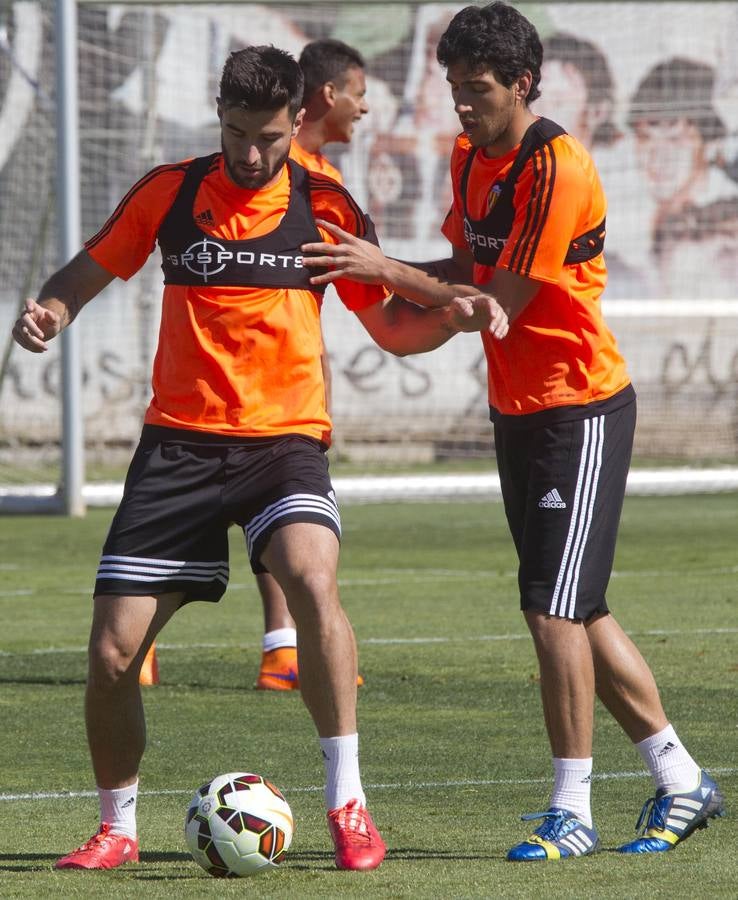 Entrenamiento del Valencia CF (21-5-2015)