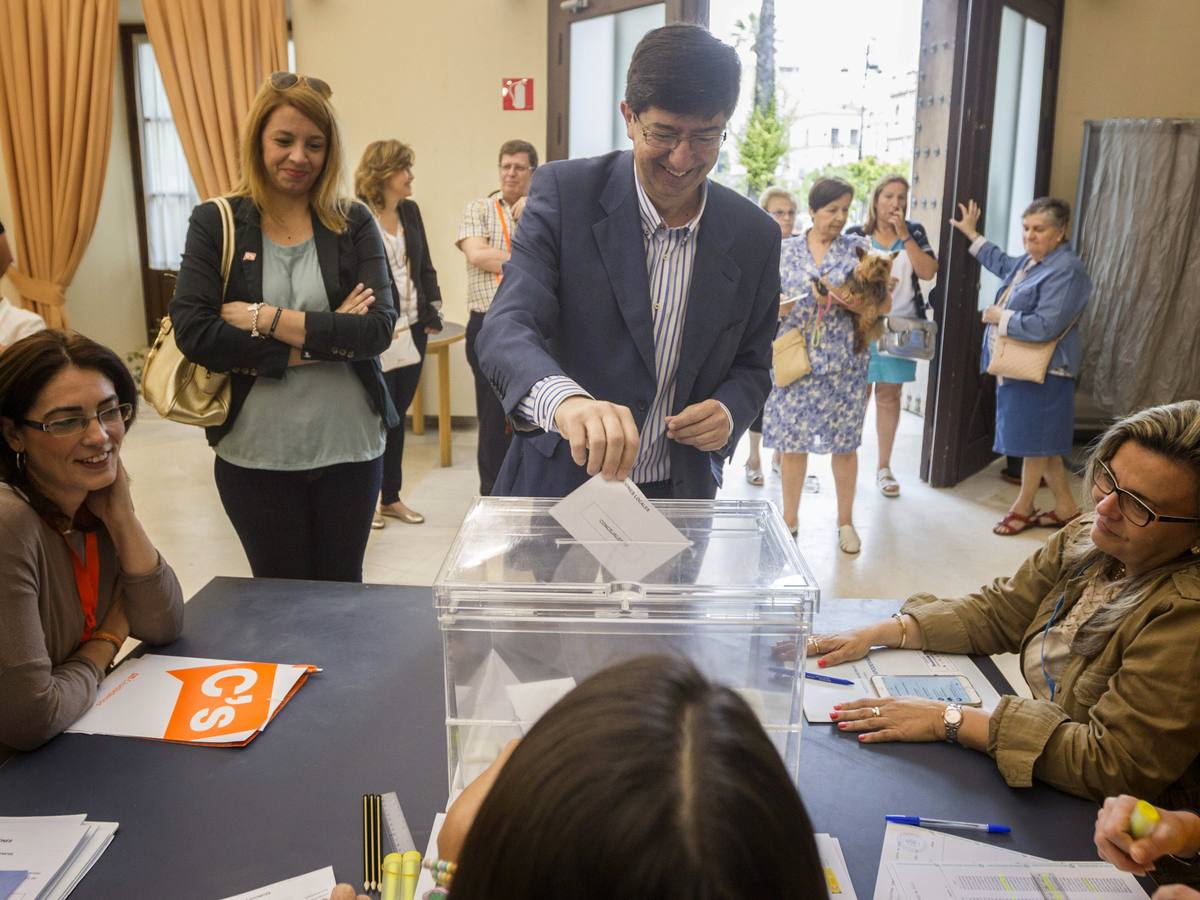 El líder andaluz de Ciudadanos, Juan Marín.