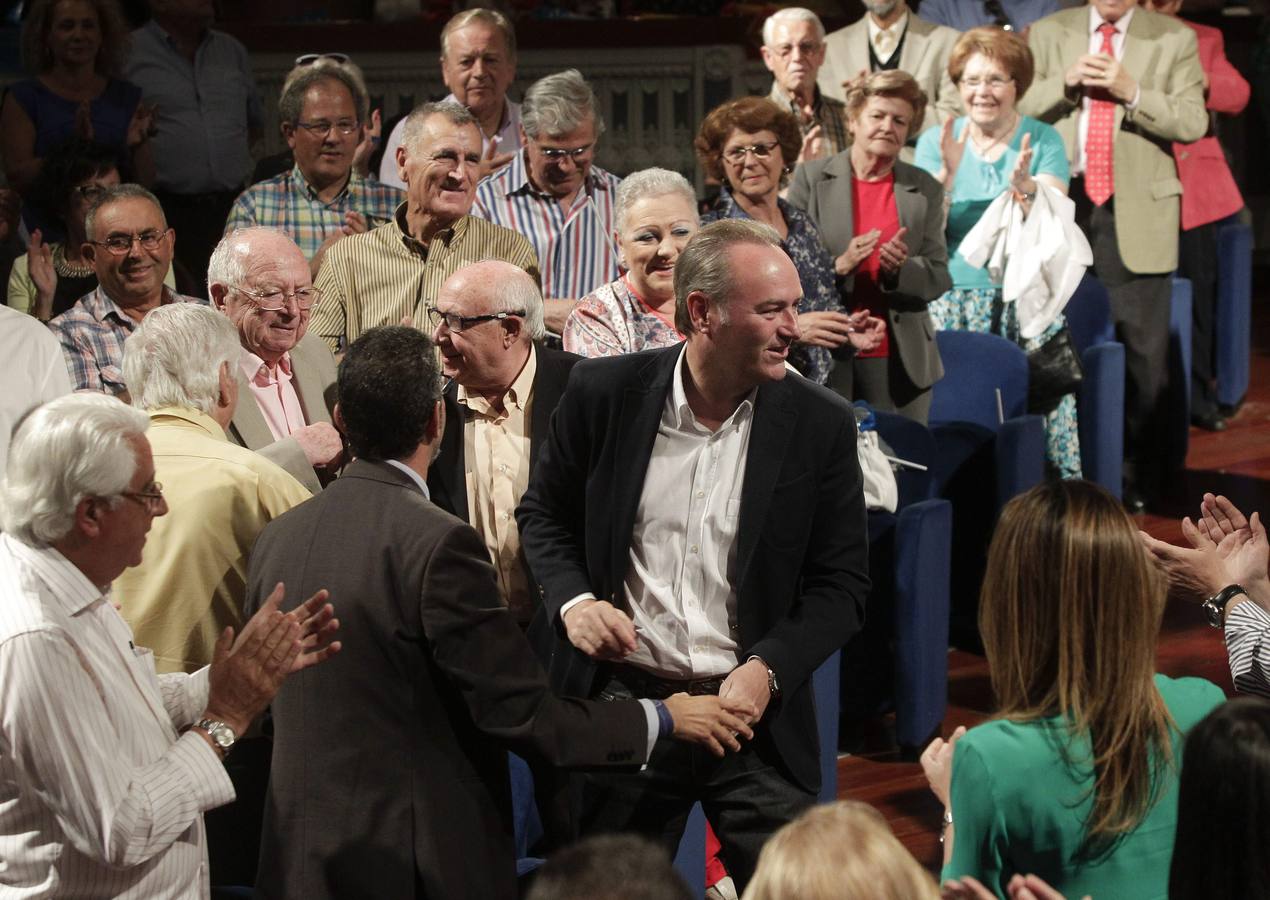 Noche electoral en la sede de los partidos autonómicos