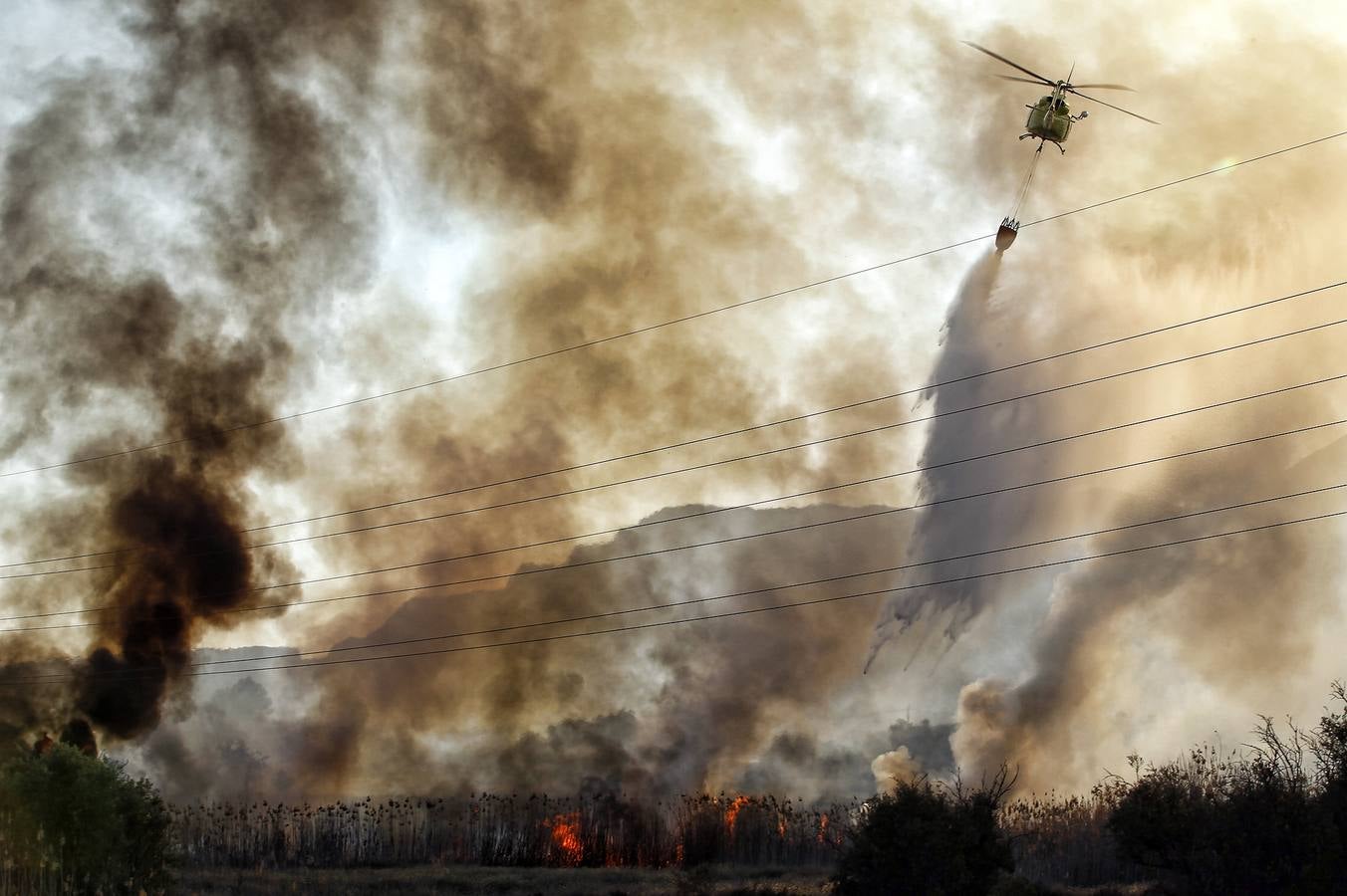 Incendio en Fontcalent