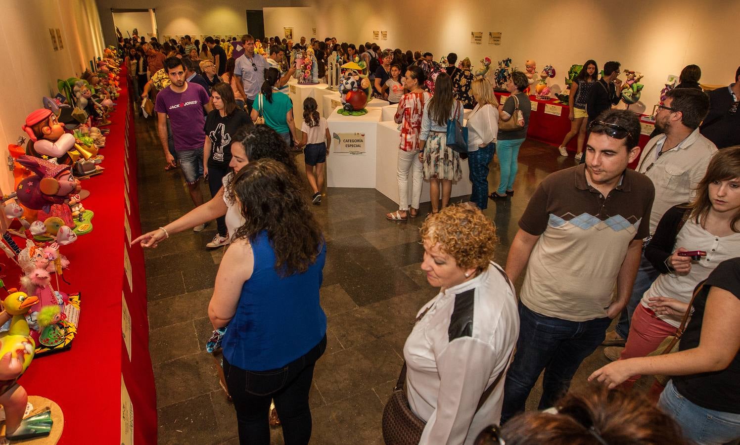 Inauguración de la exposición de Ninots