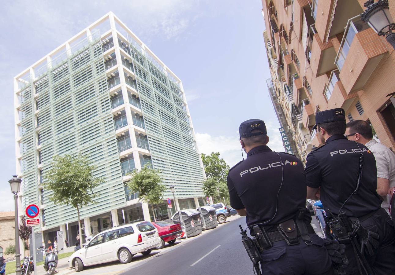 Detenido el delegado de Gobierno, Serafín Castellano, y otras ocho personas más