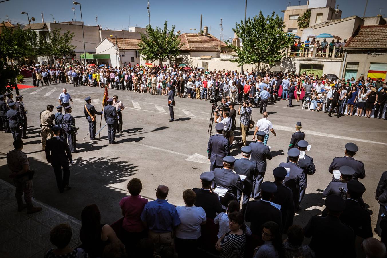 Jura de bandera en la Murada