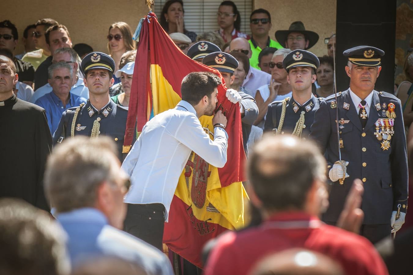 Jura de bandera en la Murada