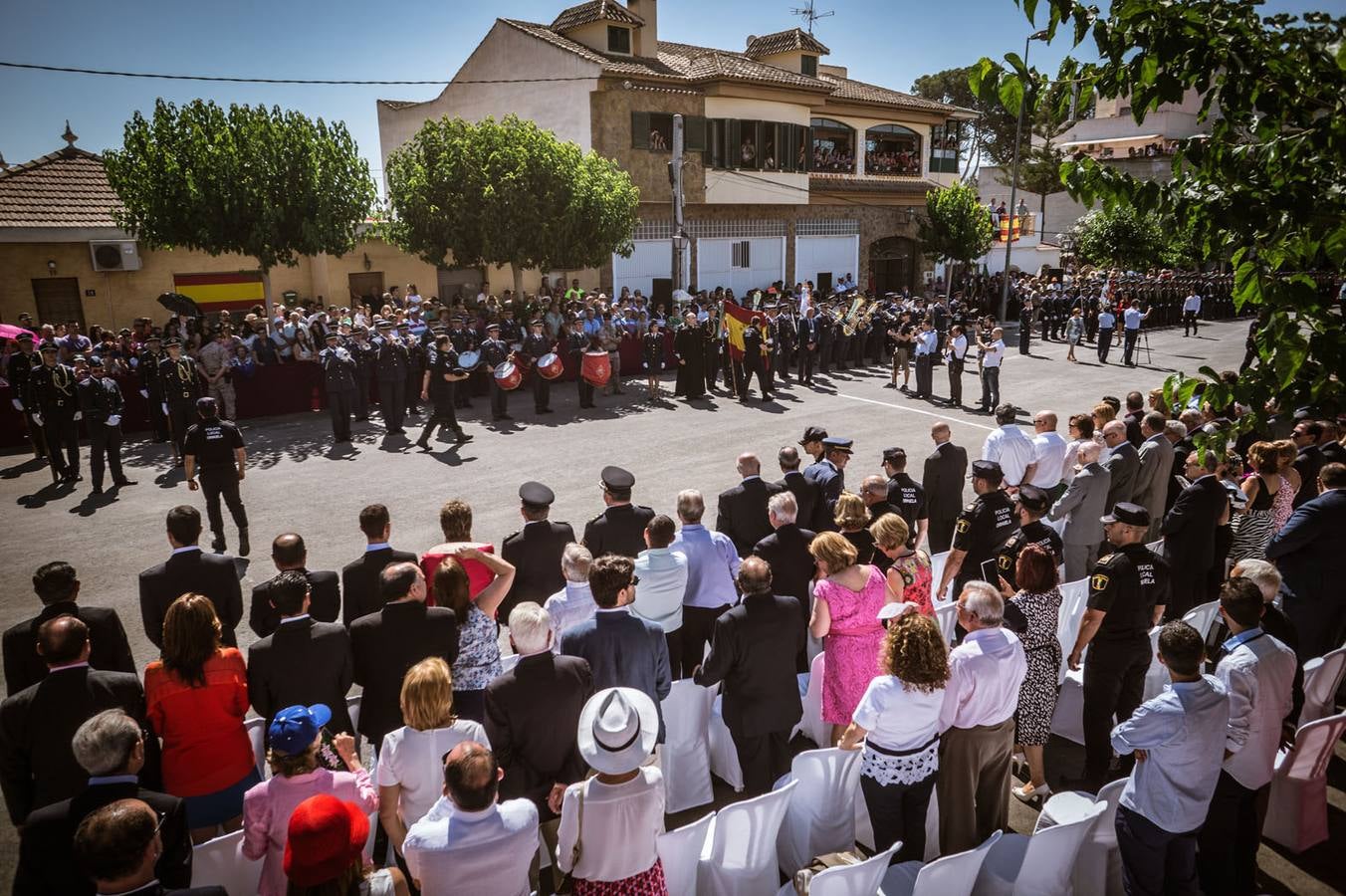 Jura de bandera en la Murada