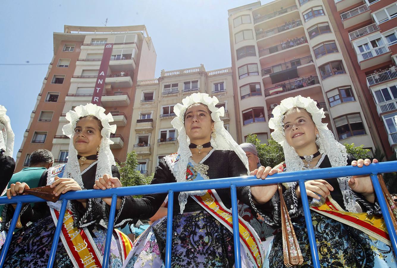 La mascletá da color a la plantá de las Hogueras