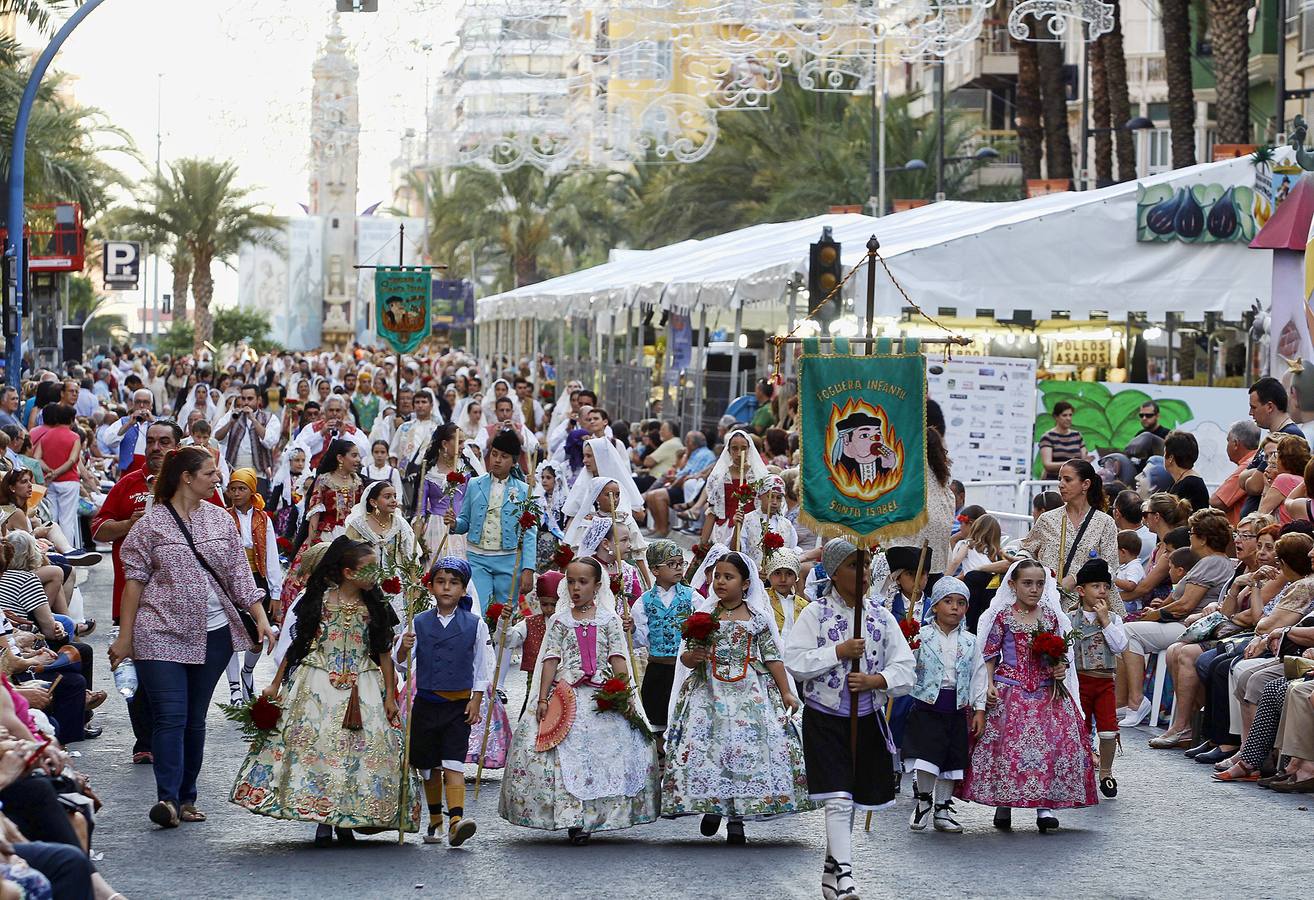 Segunda jornada de la ofrenda floral de Hogueras 2015