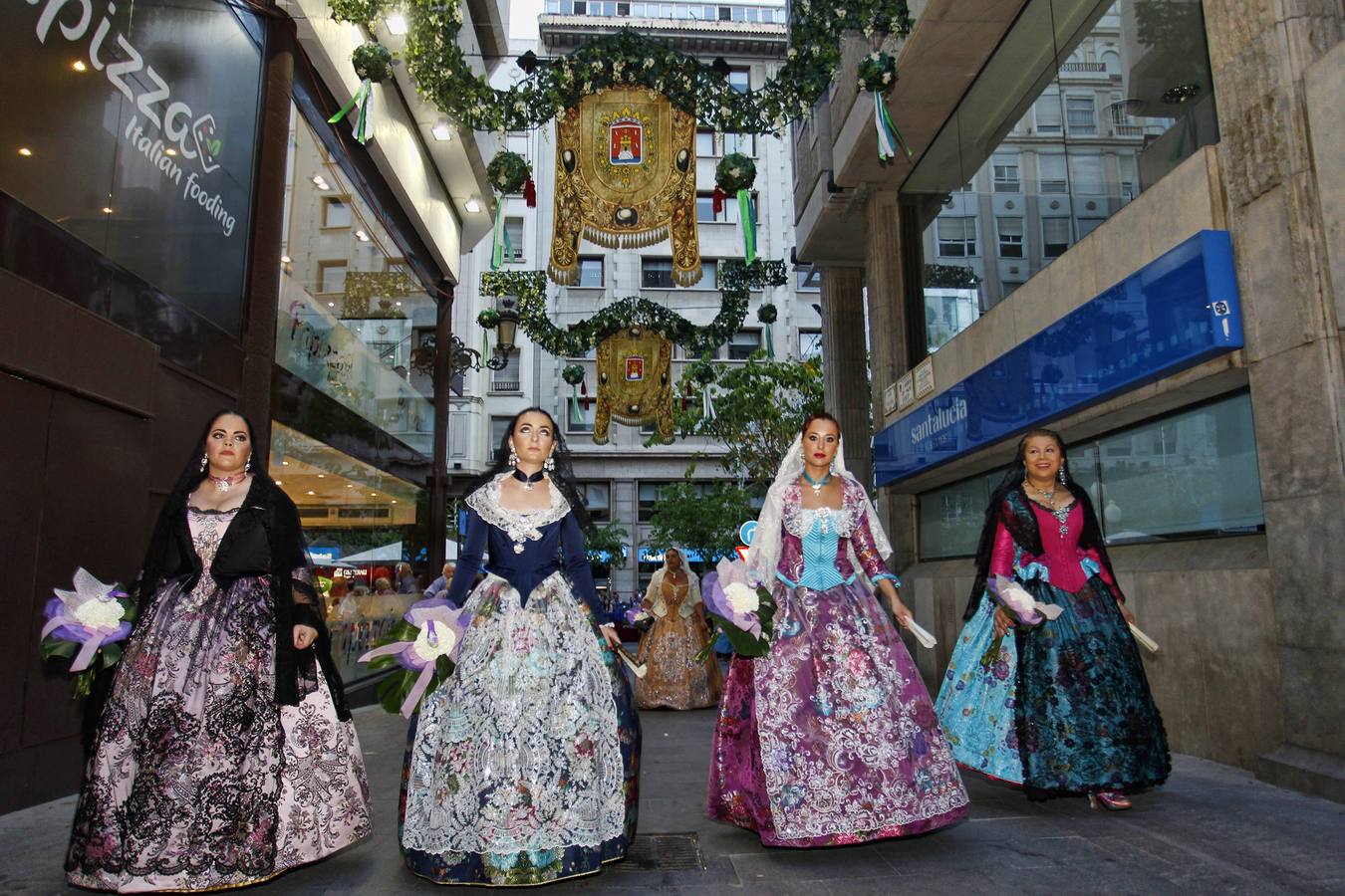 Segunda jornada de la ofrenda floral de Hogueras 2015