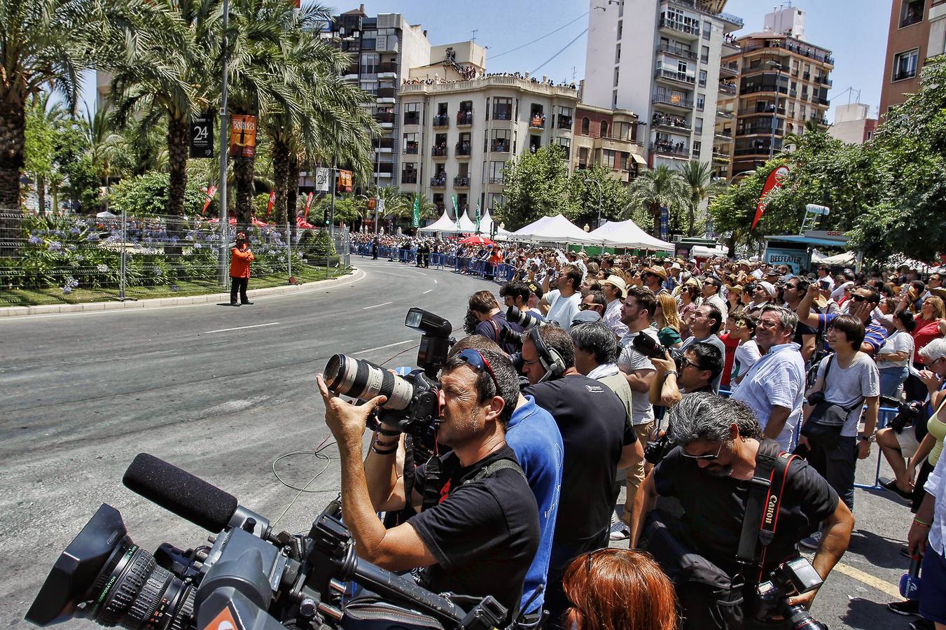 VII Sesion del Concurso de Mascletás de las Hogueras