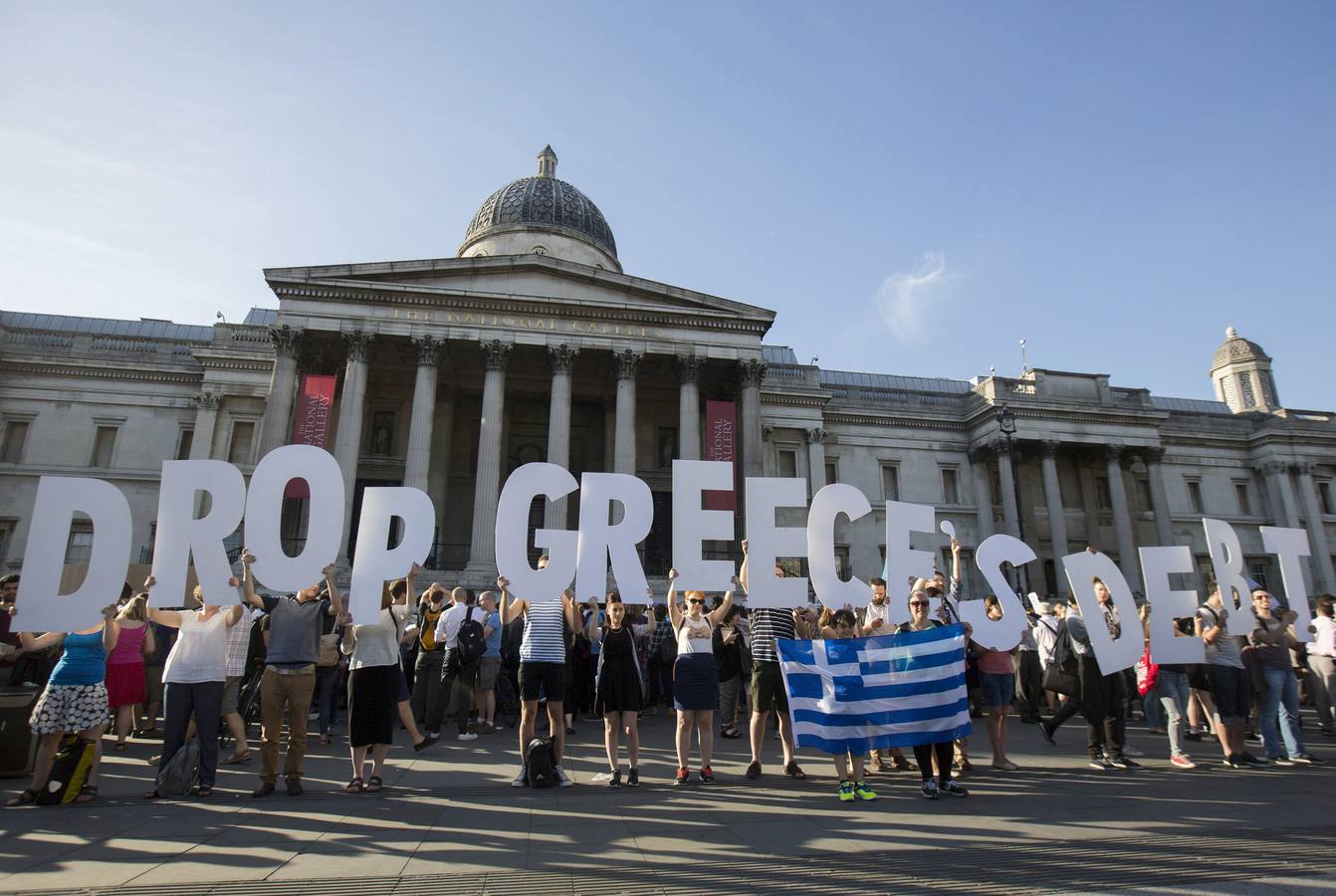 Cerca de 17.000 personas se manifestan a favor del &#039;No&#039; en el referéndum en Grecia