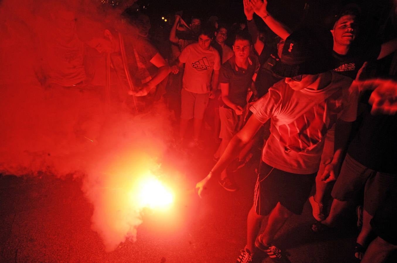 Manifestación por el descenso del Elche CF