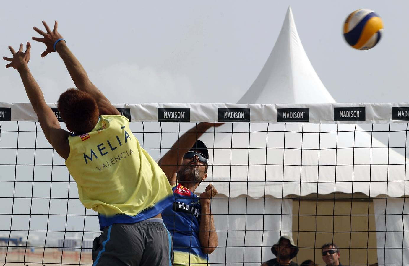 Campeonato de voley playa en la Malvarrosa