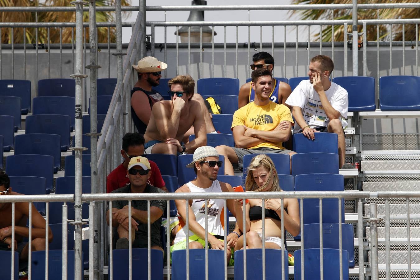 Campeonato de voley playa en la Malvarrosa