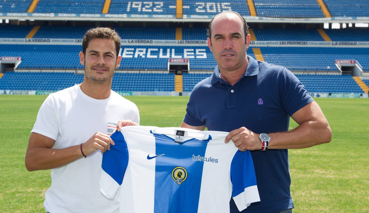 Presentación Manuel Gato, nuevo jugador del Hércules