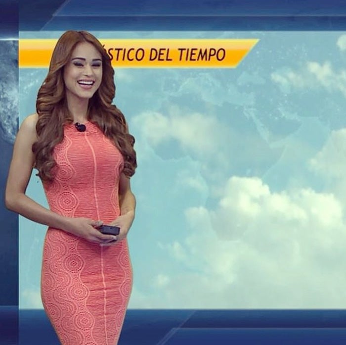 Yanet García, la sexy chica del tiempo mexicana