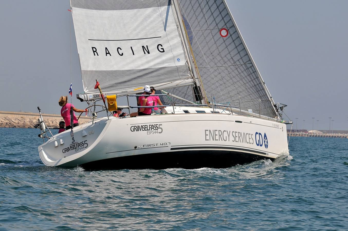 Entrega de premios de la Copa de SM la Reina de vela en Valencia