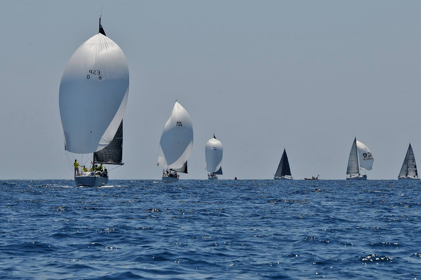 Entrega de premios de la Copa de SM la Reina de vela en Valencia