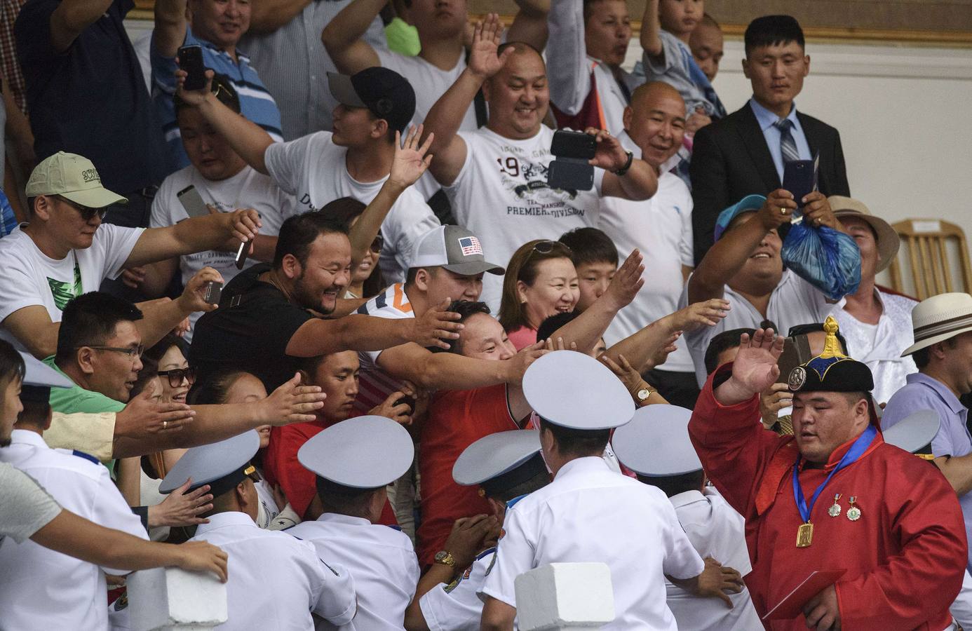 Mongolia celebra sus vistosos &#039;Juegos de Hombres&#039;