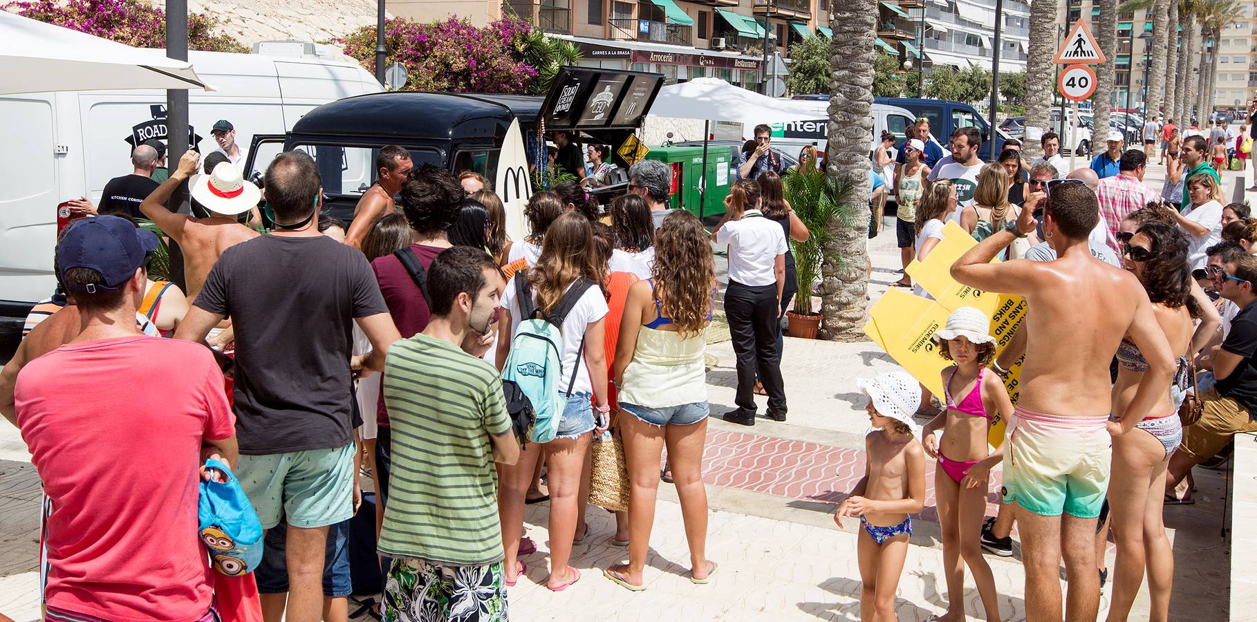 La compañía McDonald’s se lanza a la carretera en un food truck