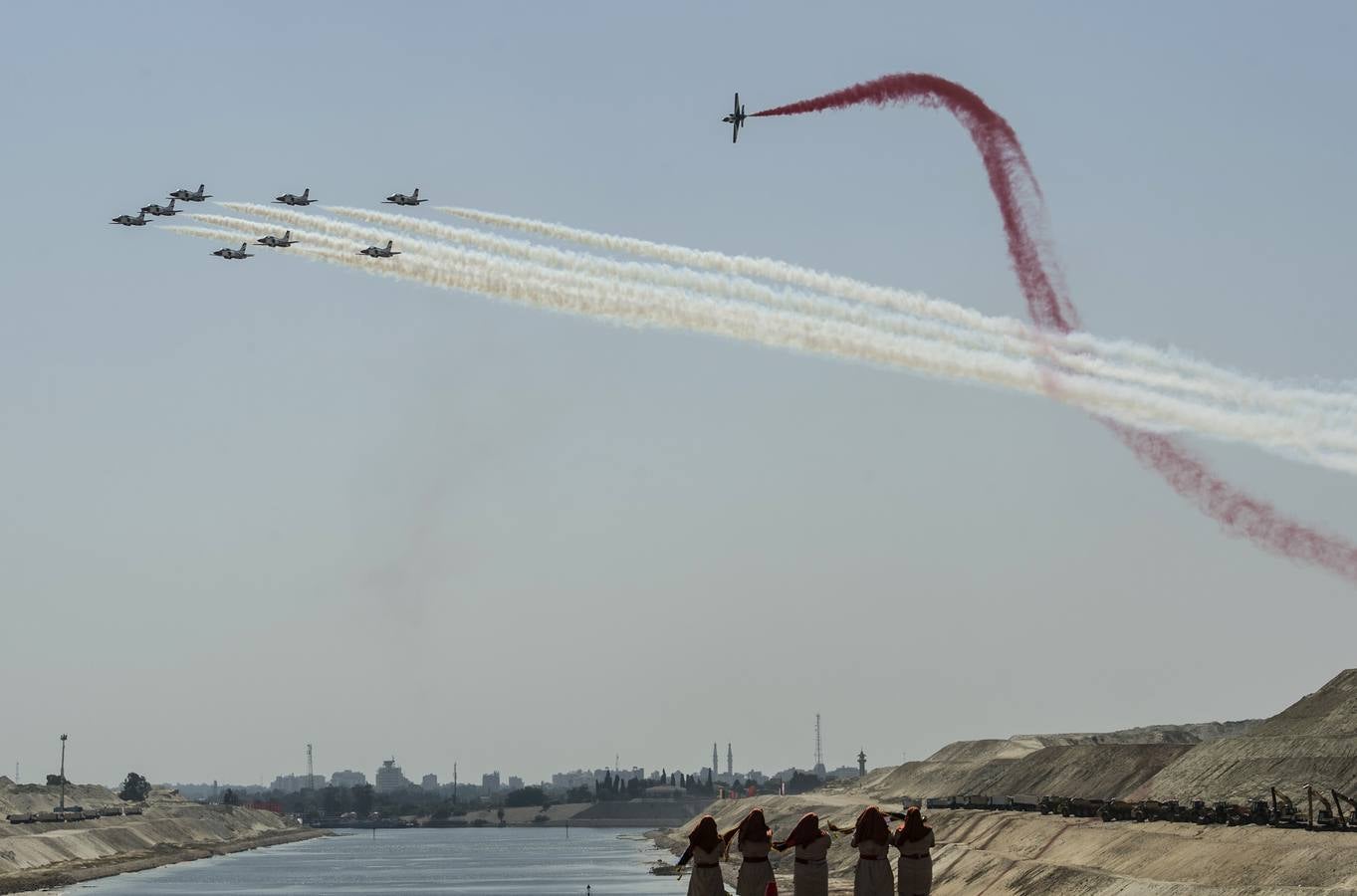 Inauguración del canal de Suez