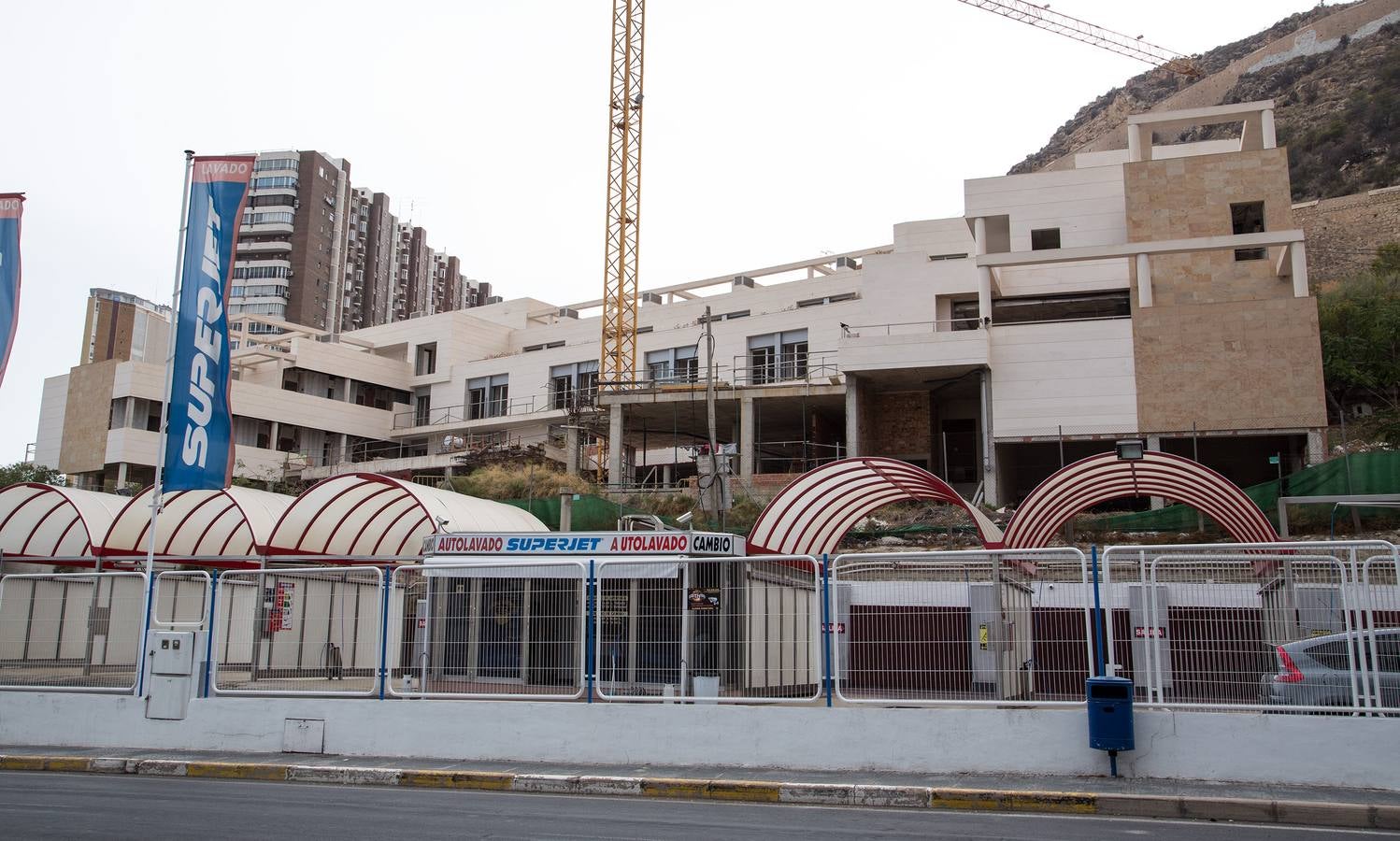 Hotel a medio construir en La Albufereta