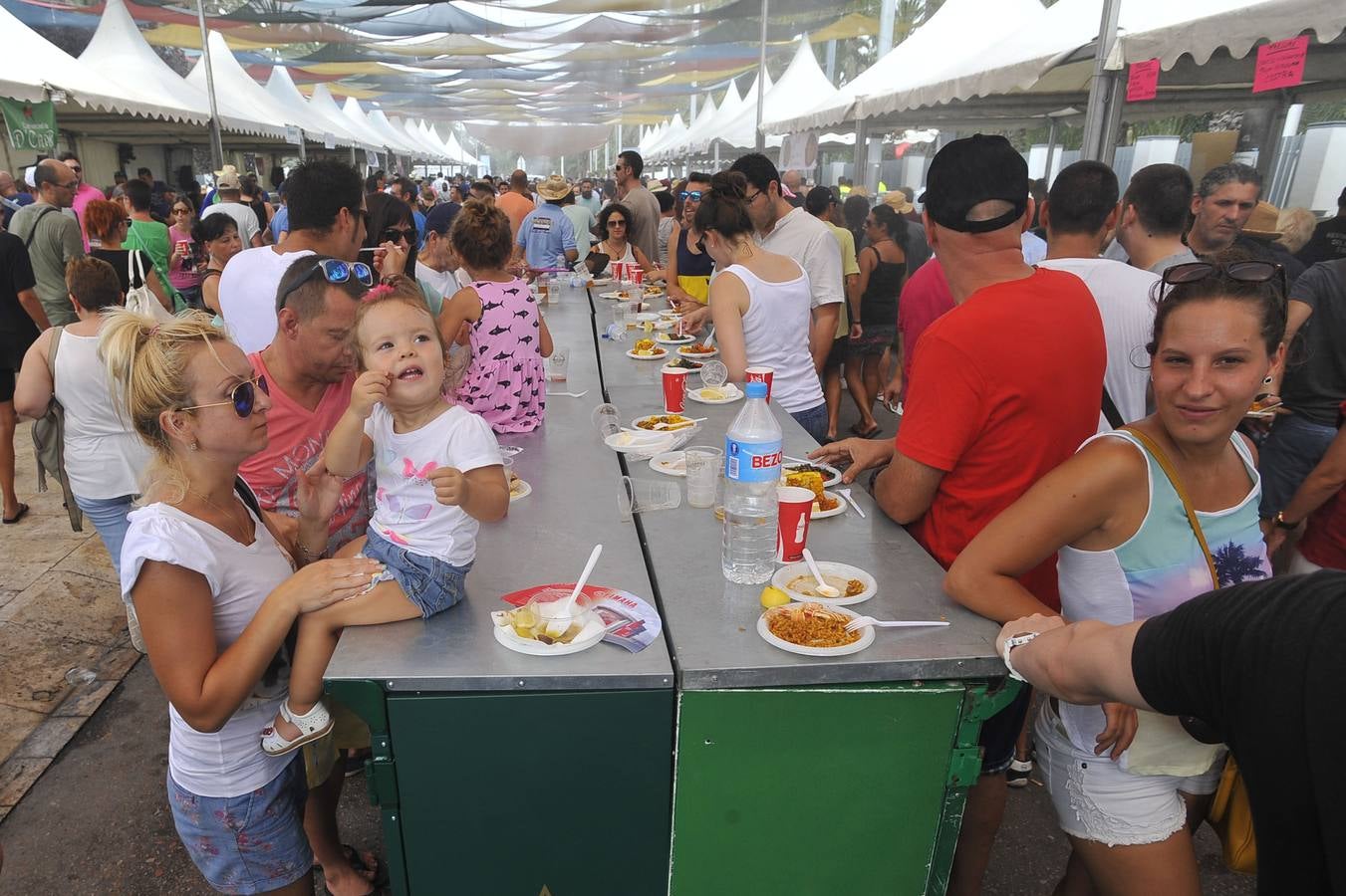 Apertura del racó municipal y mascletá de las Fiestas de Elche