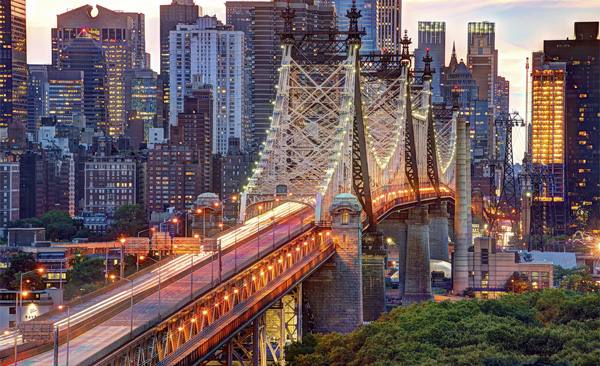 3. Puente de Queensboro (Nueva York). El puente de Queensboro aparece en filmes como 'Manhattan', de Woody Allen