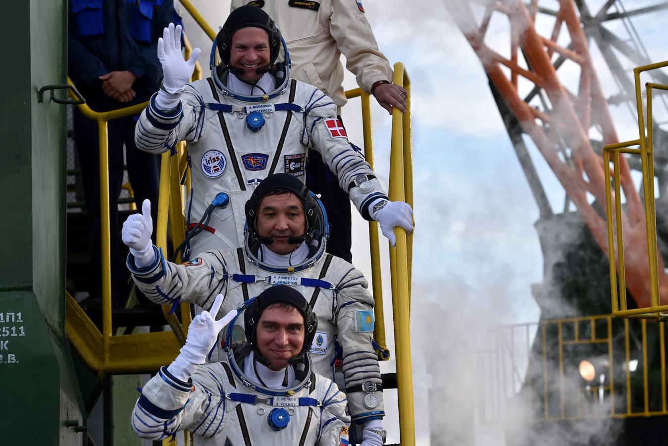 El Soyuz ya ha despegado rumbo a la EEI
