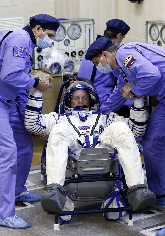 El Soyuz ya ha despegado rumbo a la EEI