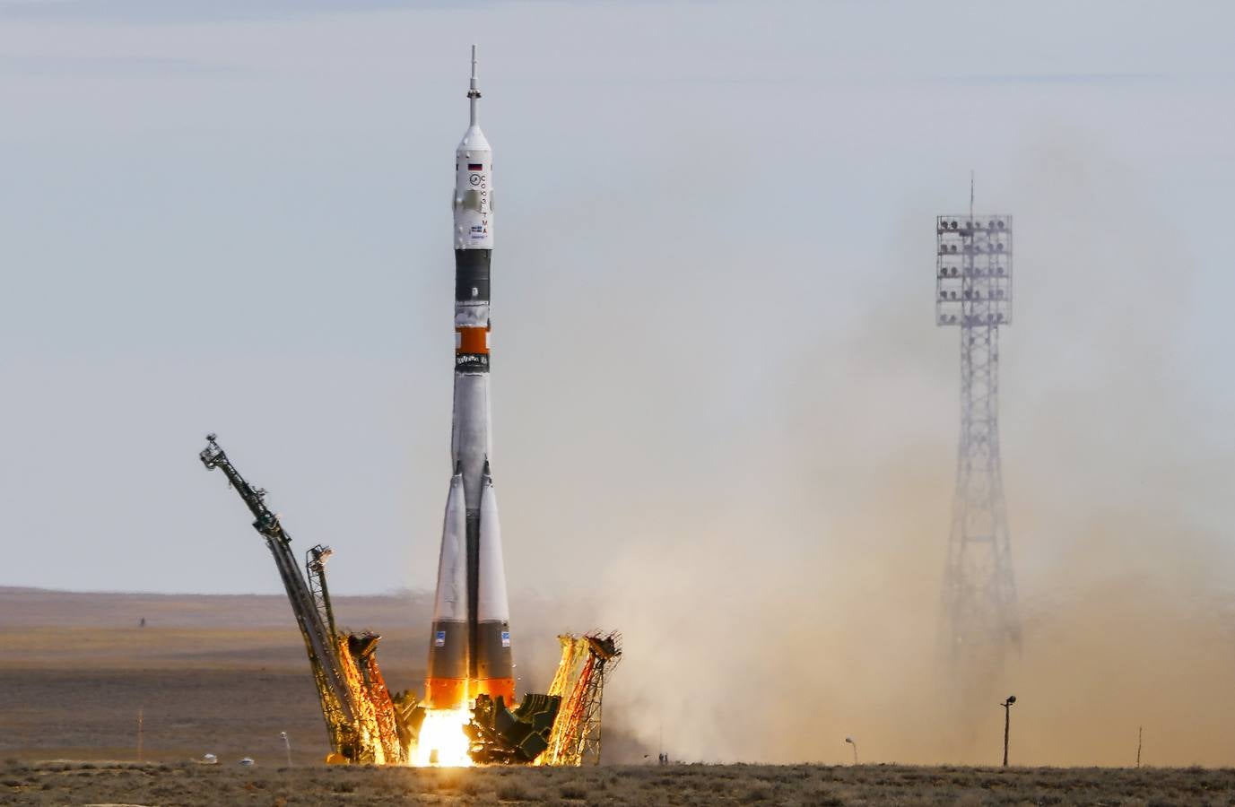 El Soyuz ya ha despegado rumbo a la EEI