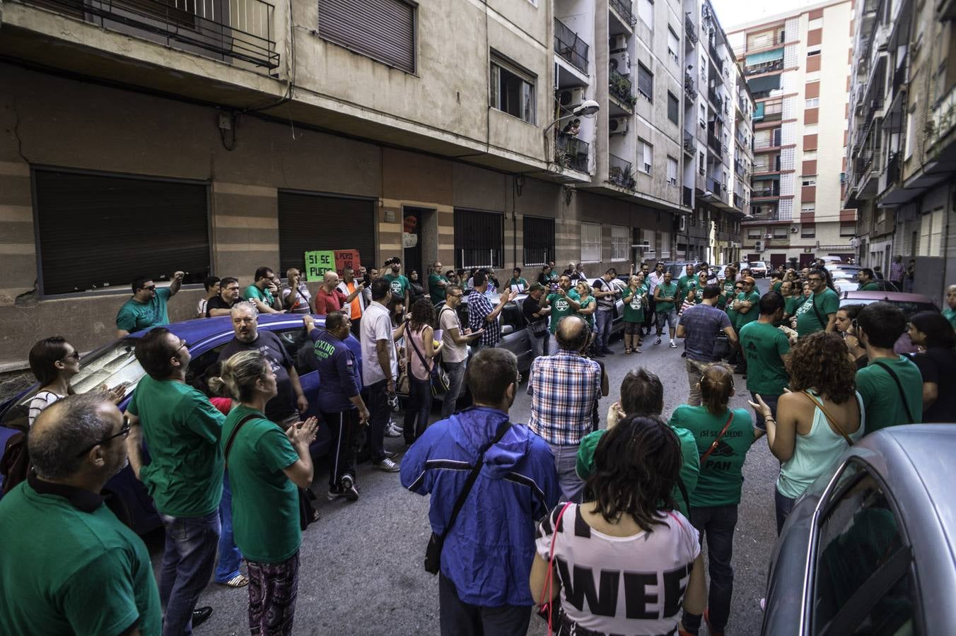 Se paraliza el desahucio de un matrimonio argelino en Orihuela