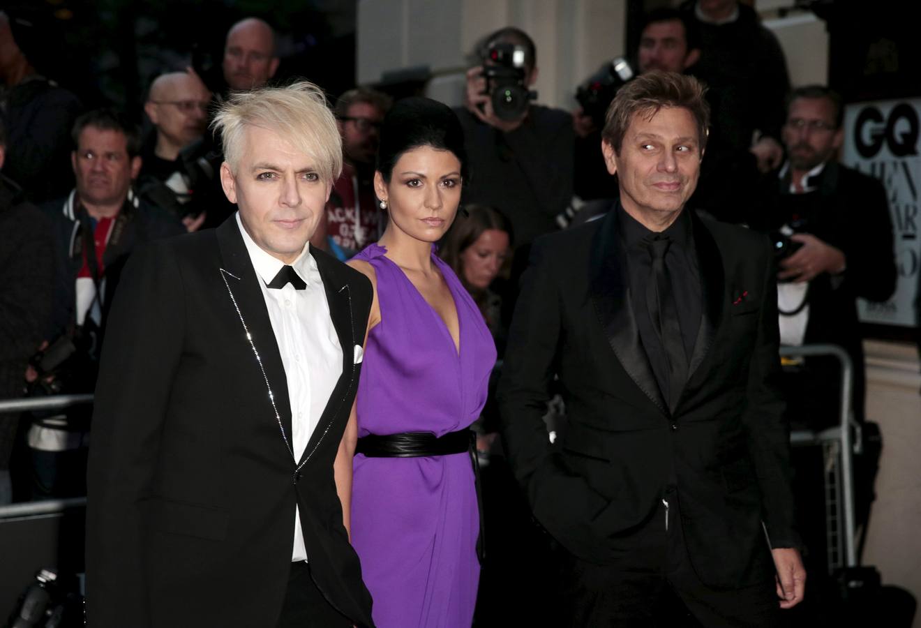  Nick Rhodes (Duran Duran), Nefer Suvio y Roger Taylor