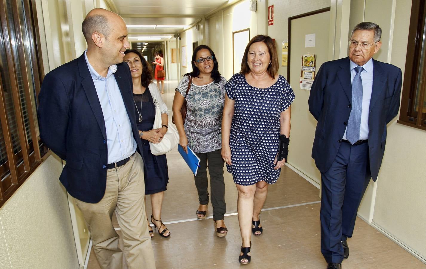 El alcalde de Alicante visita el colegio Manjón Cervantes