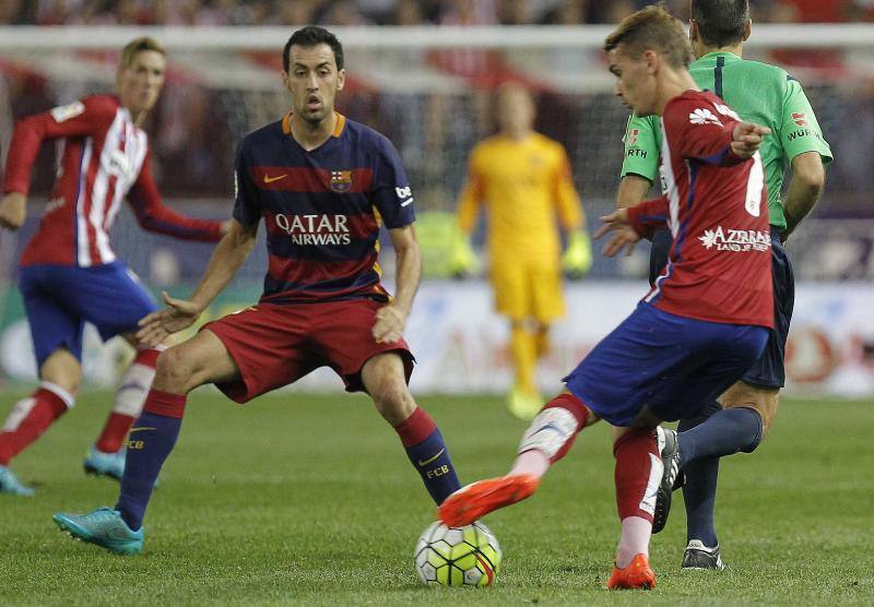 Las mejores imágenes del Atlético-Barcelona
