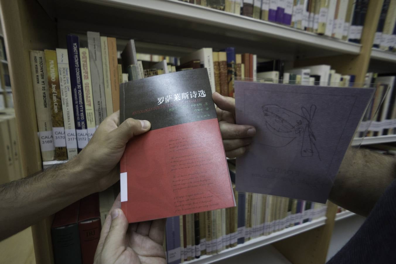 El director de la FMH cede cinco mil libros a la la biblioteca Fernando de Loaces