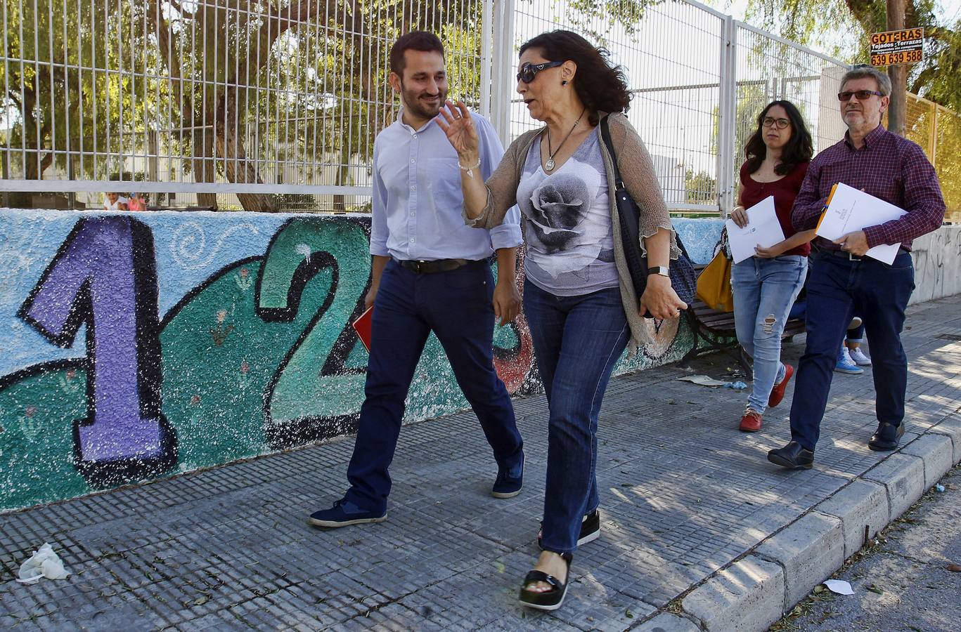 El conseller de Educación visita el colegio Emilio Varela