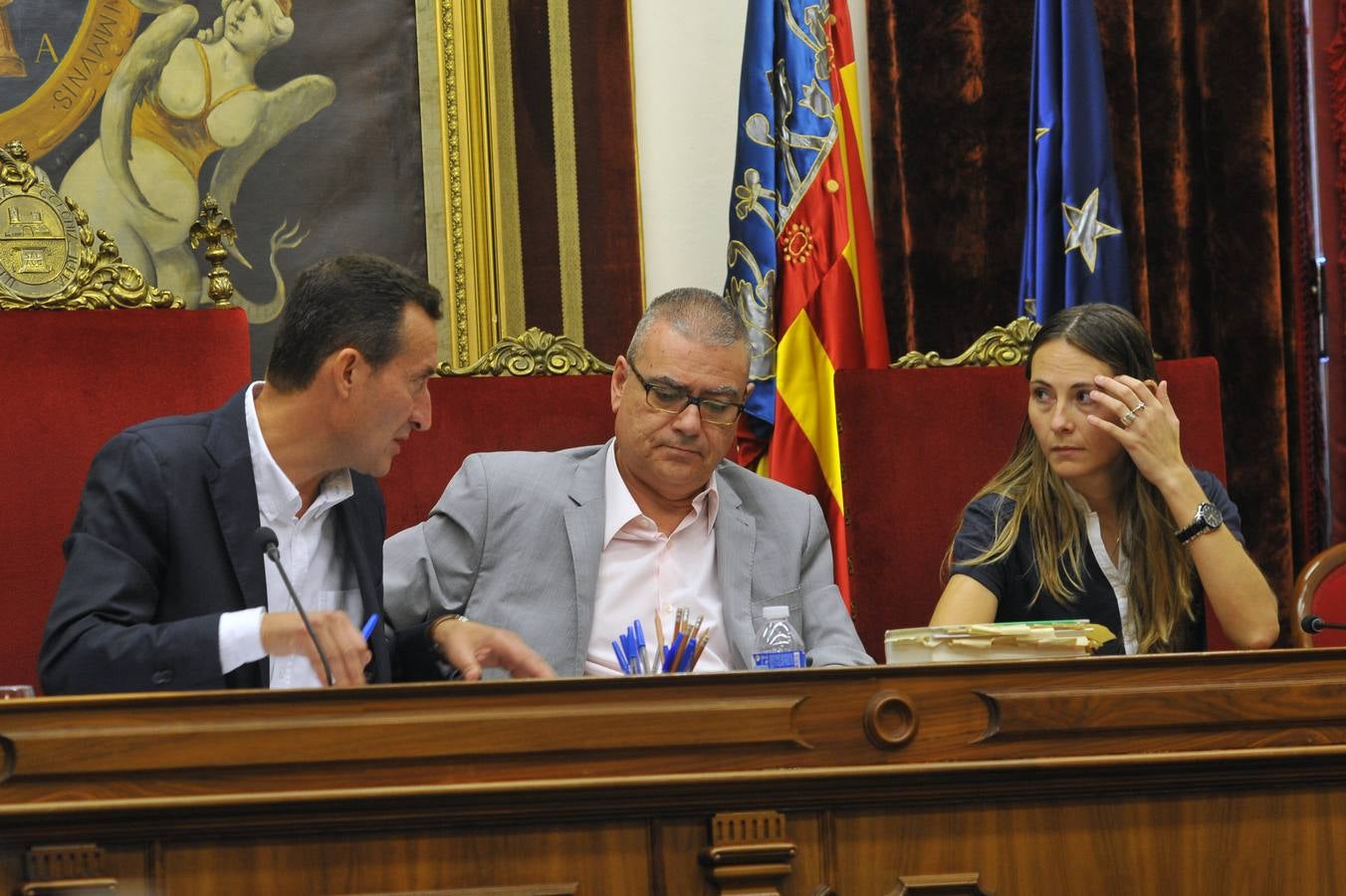 Pleno extraordinario del Ayuntamiento de Elche