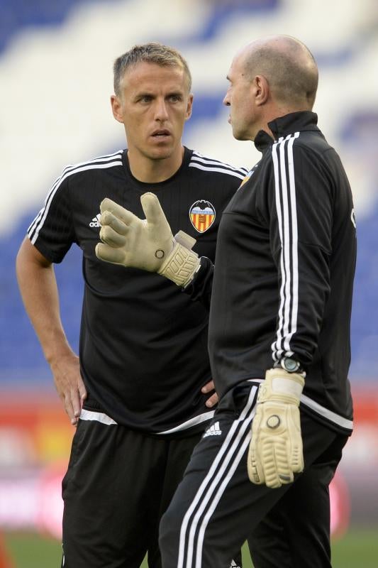 Partido entre Espanyol y Valencia