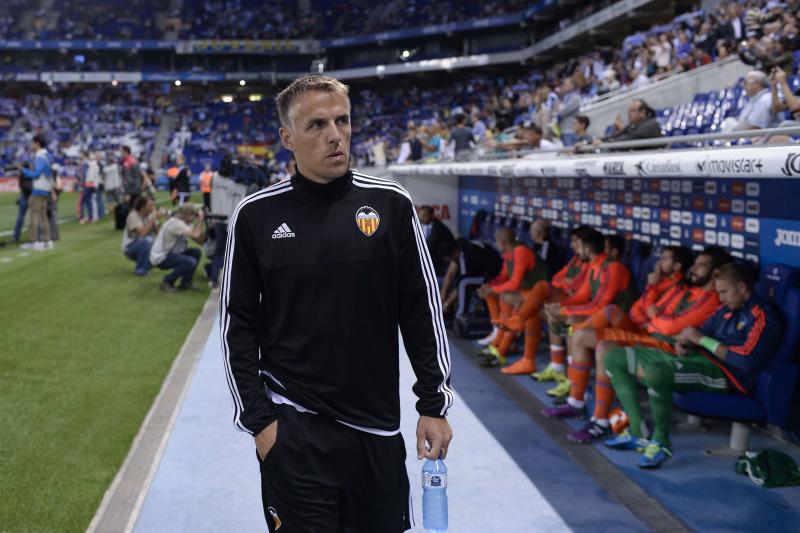 Partido entre Espanyol y Valencia