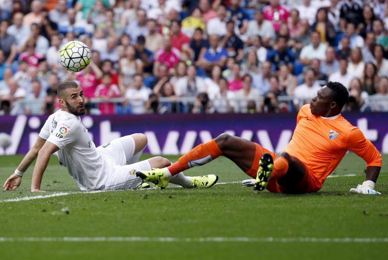 Las mejores imágenes del Real Madrid-Málaga