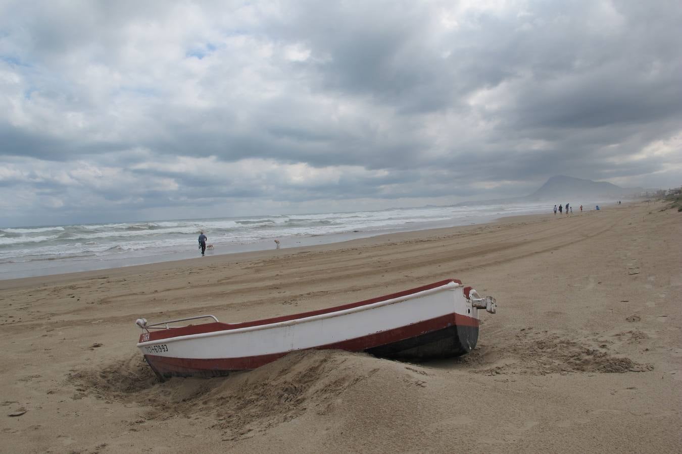 Tromba de agua en La Marina