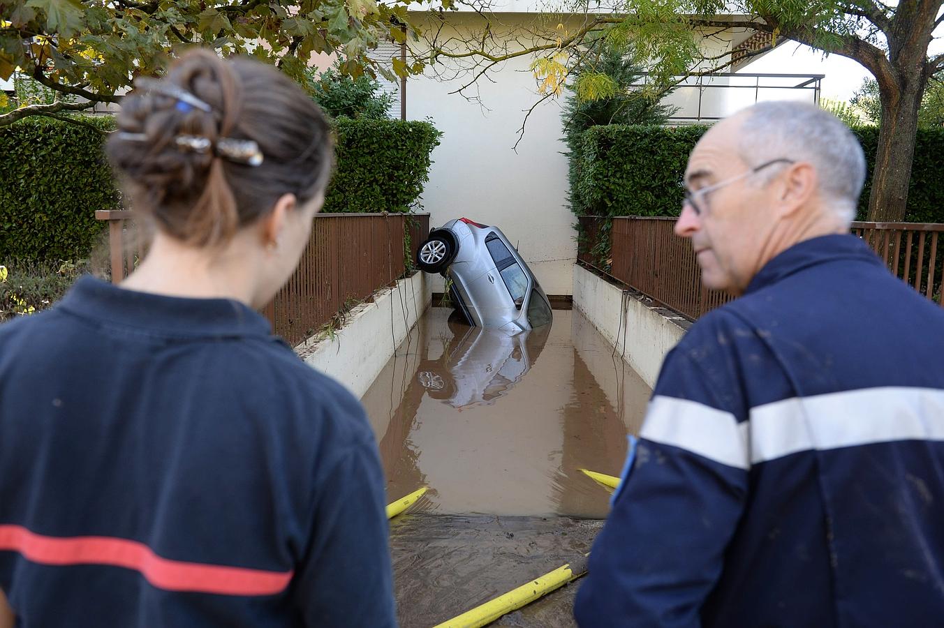 Inundaciones en el sudeste de Francia