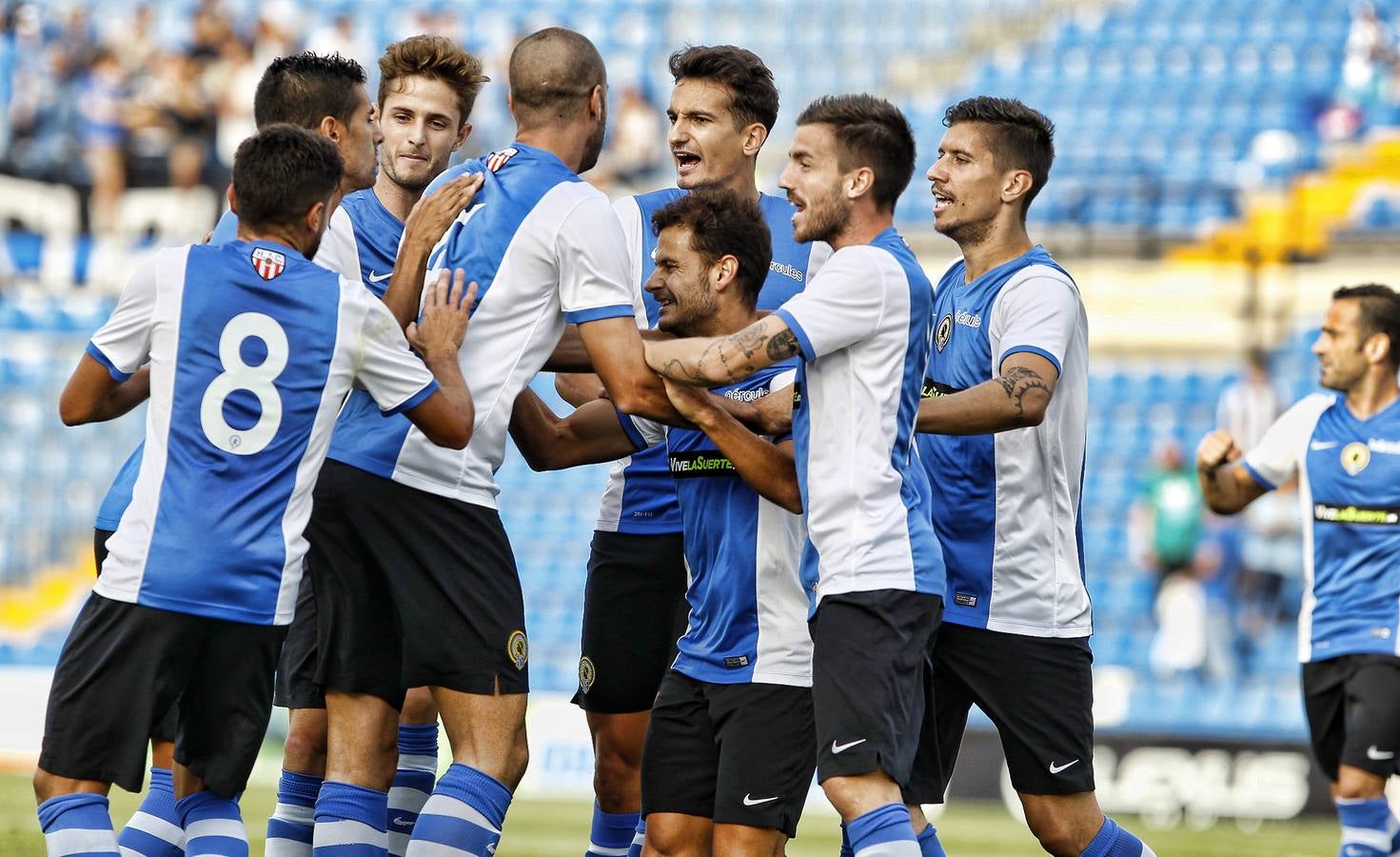 Las mejores imágenes del Hércules - Badalona (2-0)