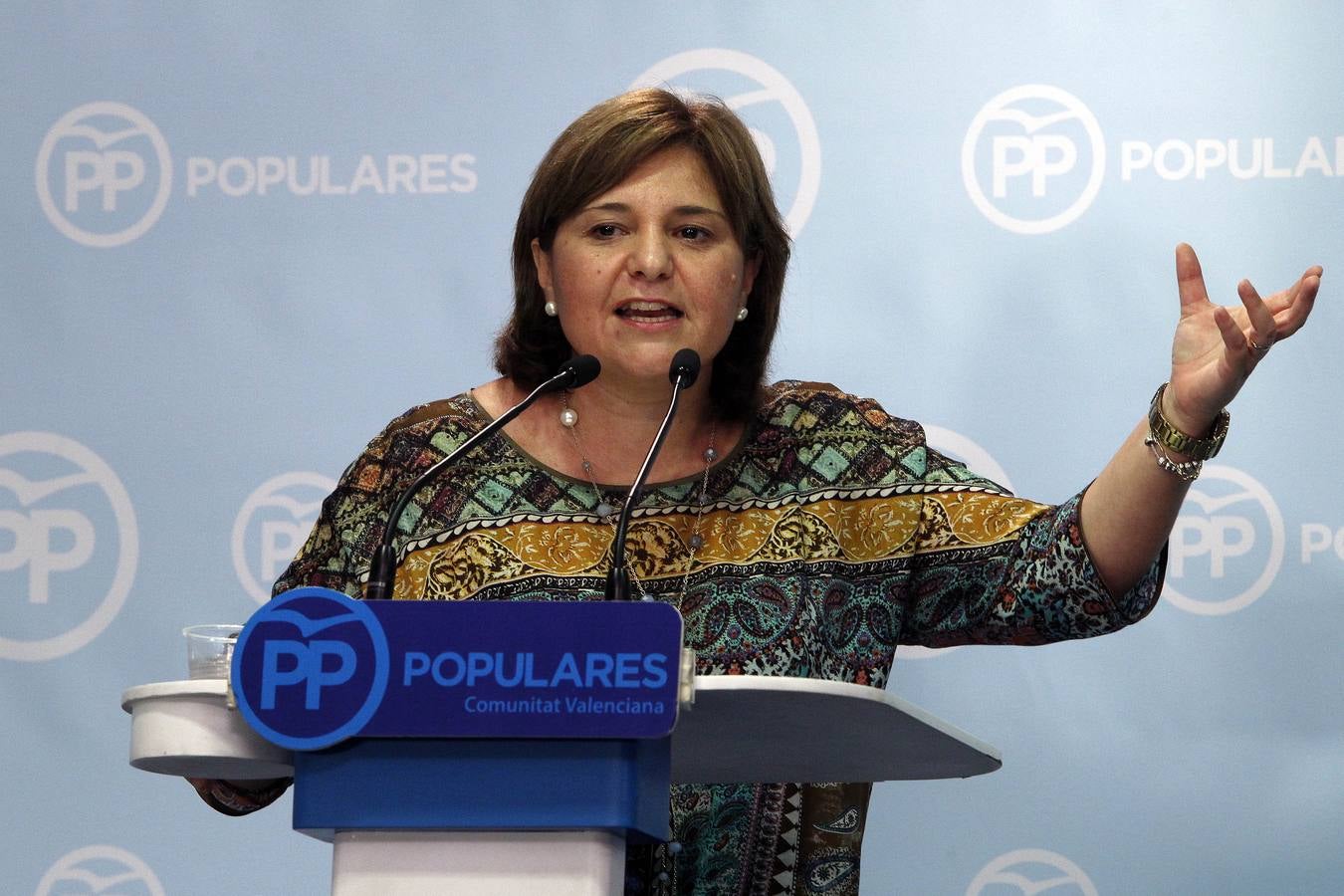 Cospedal acude a la reuníón ejecutiva del PP valenciano