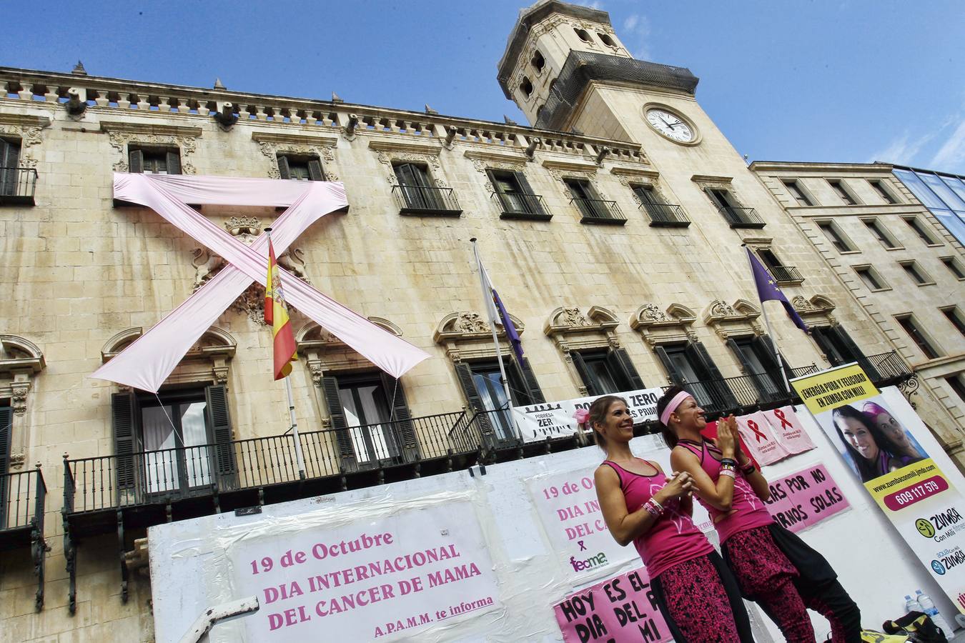 Unidas contra el Cáncer de Mama en Alicante