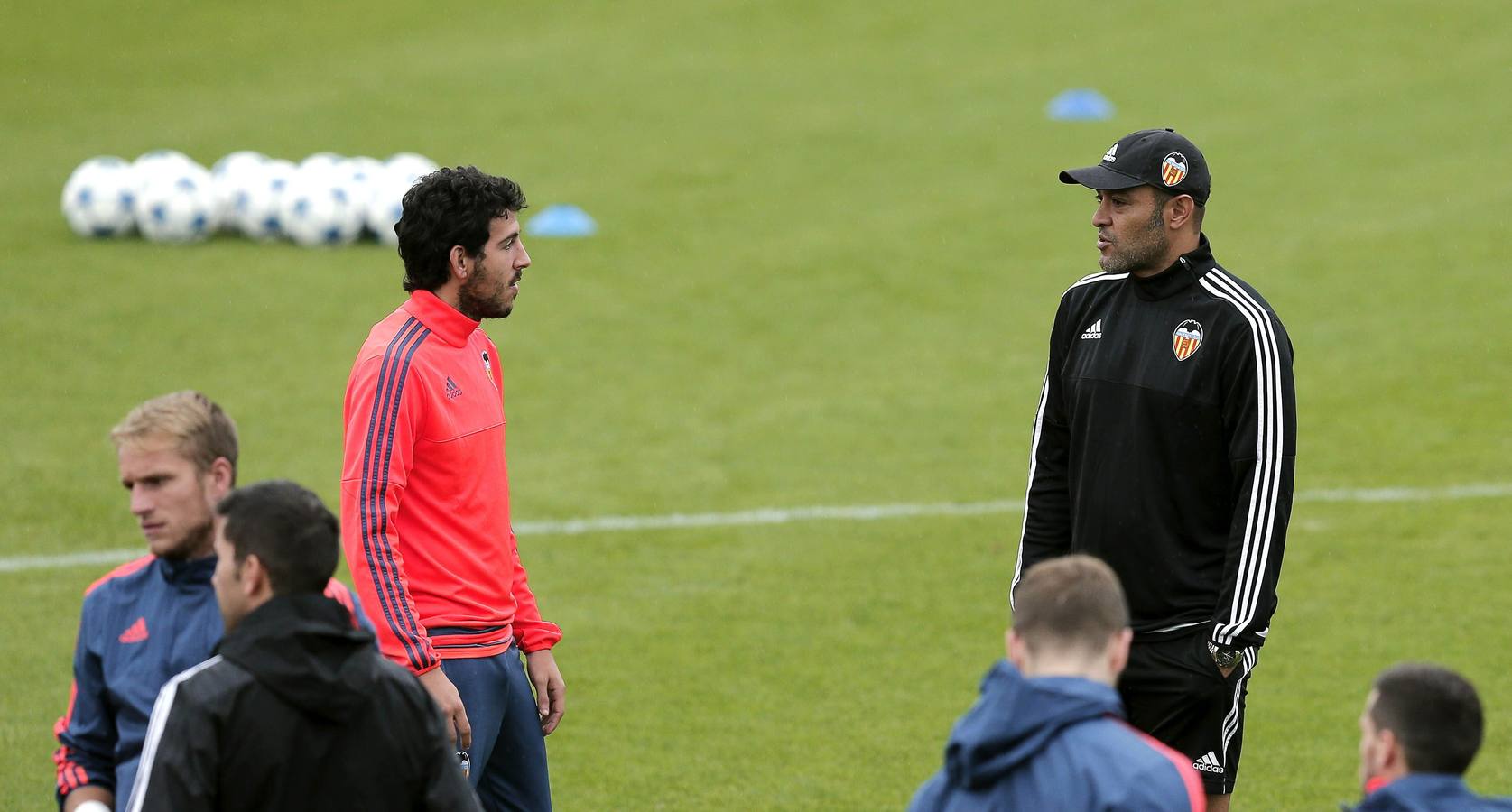 El Valencia prepara el partido de Champions contra el Gent