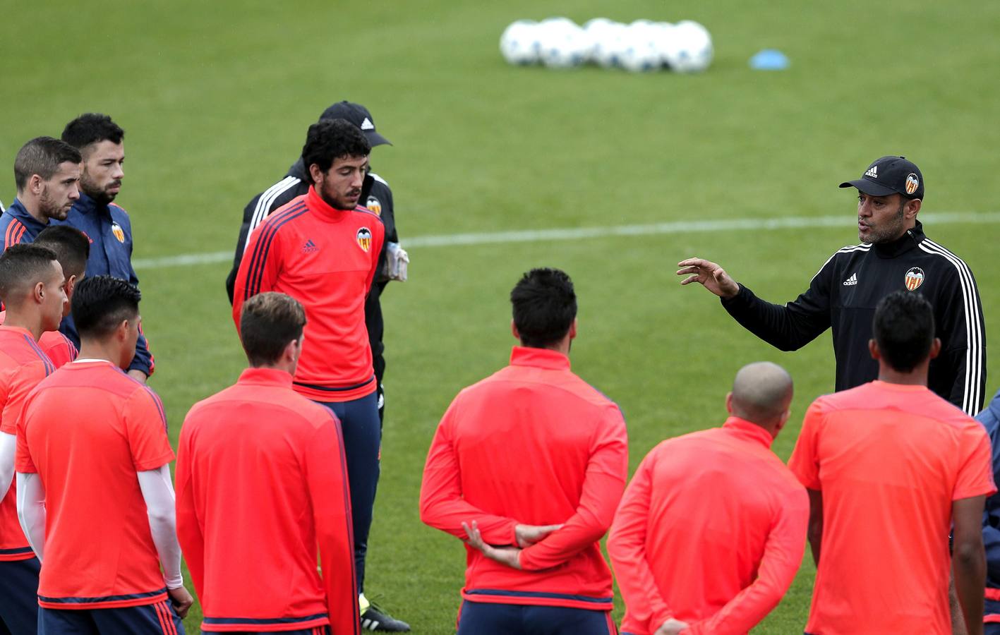 El Valencia prepara el partido de Champions contra el Gent